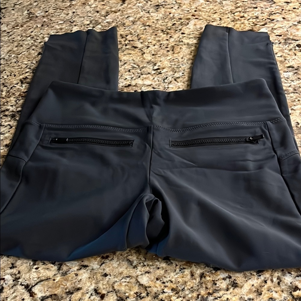 Athleta Black Ankle Cropped Pants